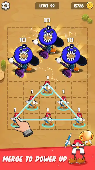 Play Merge Battle: Alphabet Monster  and enjoy Merge Battle: Alphabet Monster with UptoPlay