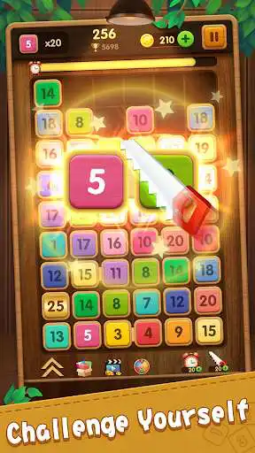 Play Merge Block - 2048 Puzzle  and enjoy Merge Block - 2048 Puzzle with UptoPlay