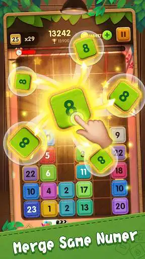 Play Merge Block - 2048 Puzzle as an online game Merge Block - 2048 Puzzle with UptoPlay