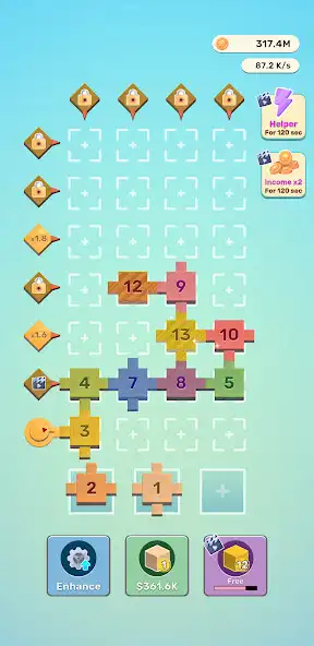 Play Merge Block Idle  and enjoy Merge Block Idle with UptoPlay