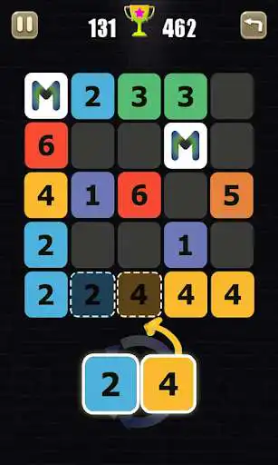 Play Merge Block Puzzle : Domino as an online game Merge Block Puzzle : Domino with UptoPlay