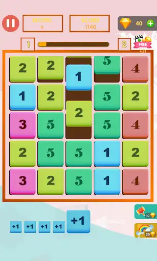 Play Merge Block Puzzle as an online game Merge Block Puzzle with UptoPlay