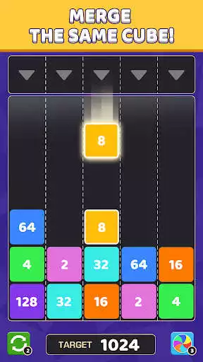 Play Merge Blocks 2048 puzzle game  and enjoy Merge Blocks 2048 puzzle game with UptoPlay