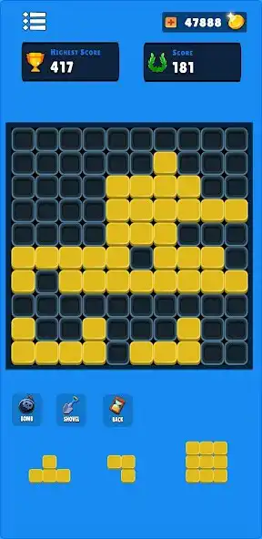 Play Merge Blocks - Relaxing Puzzle as an online game Merge Blocks - Relaxing Puzzle with UptoPlay