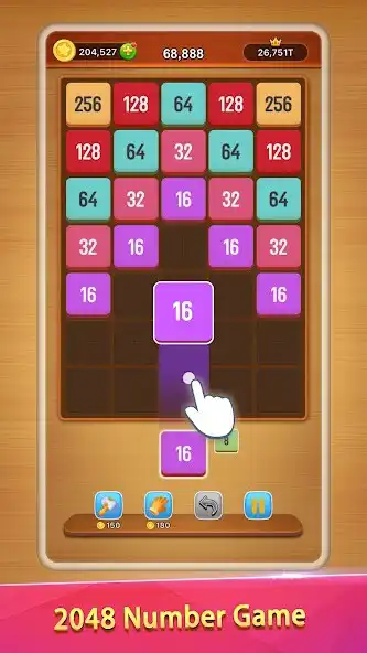 Play Merge Blocks: X2 Number Legend  and enjoy Merge Blocks: X2 Number Legend with UptoPlay
