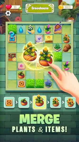 Play Merge Blossom - Merge Game  and enjoy Merge Blossom - Merge Game with UptoPlay