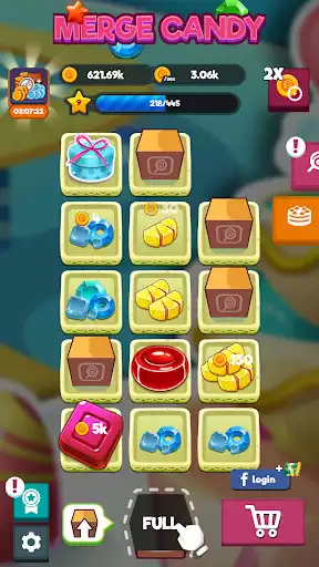 Play Merge Candy as an online game Merge Candy with UptoPlay