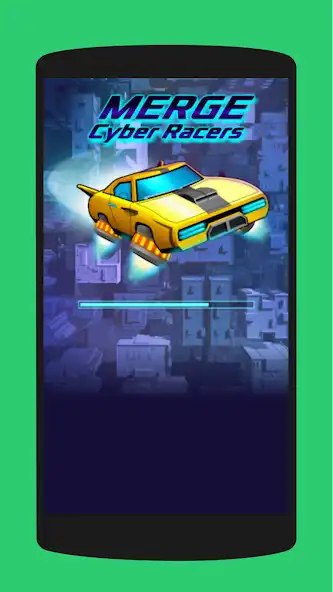 Play Merge Car: Cyber Racers as an online game Merge Car: Cyber Racers with UptoPlay