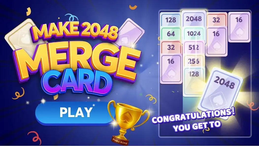 Play Merge Card : Make 2048  and enjoy Merge Card : Make 2048 with UptoPlay