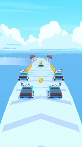 Play Merge Car Run as an online game Merge Car Run with UptoPlay
