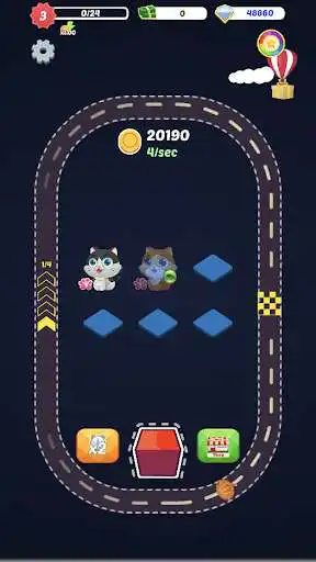 Play Merge Cats Cute  and enjoy Merge Cats Cute with UptoPlay