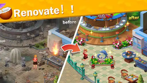 Play Merge Chef : Dream Restaurant  and enjoy Merge Chef : Dream Restaurant with UptoPlay