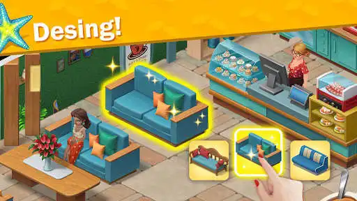 Play Merge Chef : Dream Restaurant as an online game Merge Chef : Dream Restaurant with UptoPlay