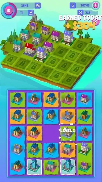 Play Merge - city builder (new addictive game) as an online game Merge - city builder (new addictive game) with UptoPlay