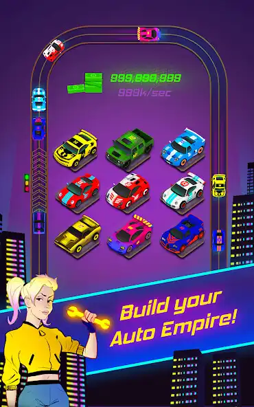 Play MERGE CITY: MOTOR EMPIRE - Car Idle Racing Game  and enjoy MERGE CITY: MOTOR EMPIRE - Car Idle Racing Game with UptoPlay
