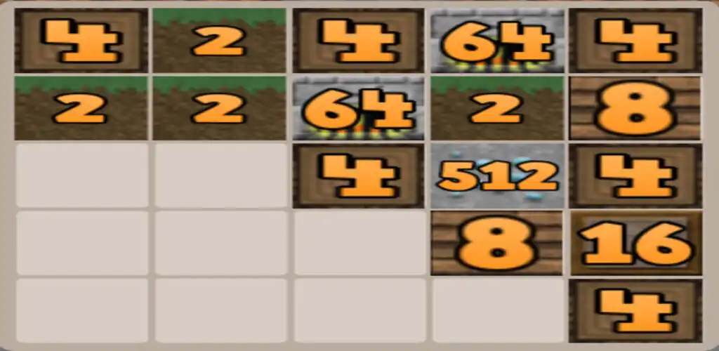 Play Mergecraft 2048 Puzzle as an online game Mergecraft 2048 Puzzle with UptoPlay