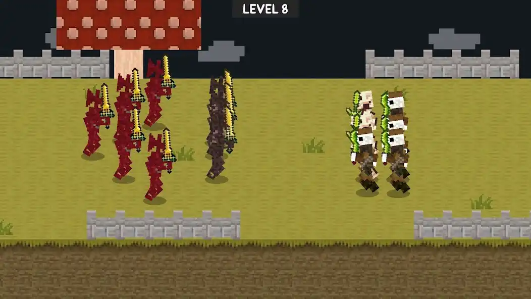 Play MergeCraft SirenHead vs Skelet  and enjoy MergeCraft SirenHead vs Skelet with UptoPlay