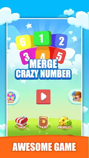 Play Merge crazy number as an online game Merge crazy number with UptoPlay
