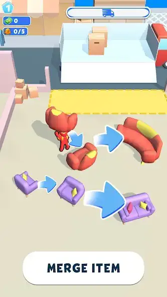 Play Merge Decor 3D as an online game Merge Decor 3D with UptoPlay