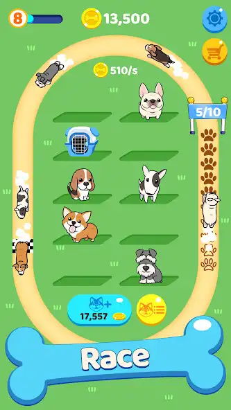 Play Merge Dogs as an online game Merge Dogs with UptoPlay