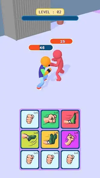 Play Merge Fight 3D as an online game Merge Fight 3D with UptoPlay