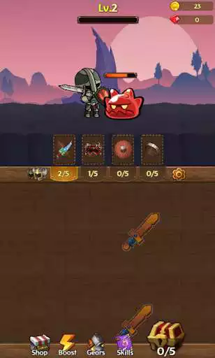 Play Merge Fighter as an online game Merge Fighter with UptoPlay