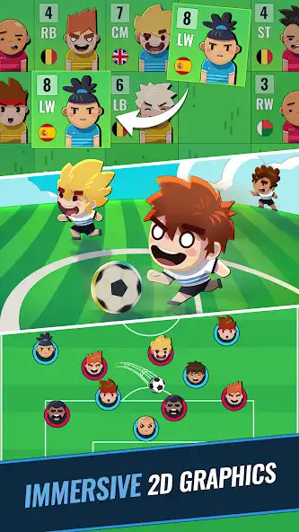 Play Merge Football Manager: Soccer as an online game Merge Football Manager: Soccer with UptoPlay