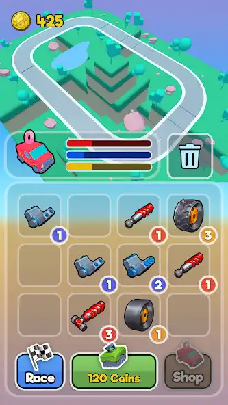 Play Merge Formula Racing as an online game Merge Formula Racing with UptoPlay