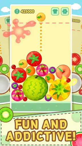 Play Merge Fruit as an online game Merge Fruit with UptoPlay