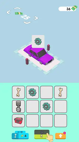 Play Merge Garage as an online game Merge Garage with UptoPlay
