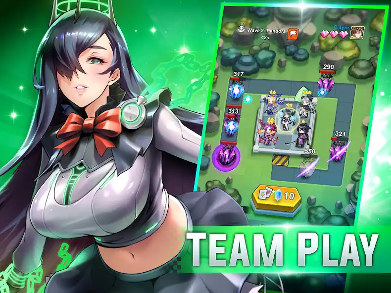 Play Merge Goddess: Royale Rush TD as an online game Merge Goddess: Royale Rush TD with UptoPlay