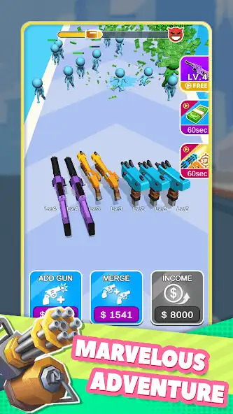 Play Merge Gun - ASMR  and enjoy Merge Gun - ASMR with UptoPlay