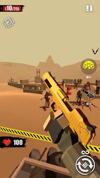Play Merge Gun:FPS Shooting Zombie as an online game Merge Gun:FPS Shooting Zombie with UptoPlay