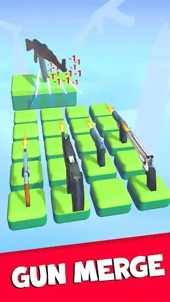 Play Merge Gun : Merge Games as an online game Merge Gun : Merge Games with UptoPlay