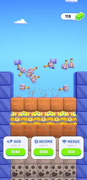 Play Merge Hammerz as an online game Merge Hammerz with UptoPlay
