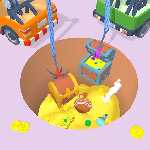 Play Merge Haulers: Gold Rush APK