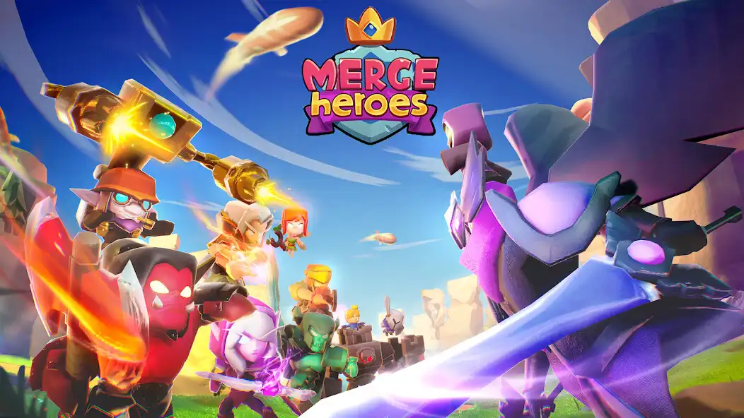 Play Merge Heroes: Tower Defense  and enjoy Merge Heroes: Tower Defense with UptoPlay