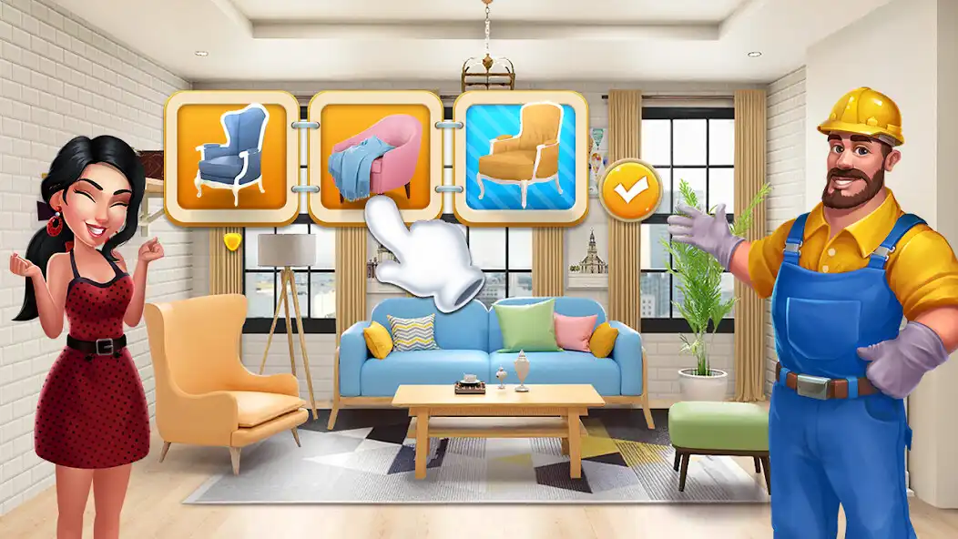 Play Merge Home  - Design Dream as an online game Merge Home  - Design Dream with UptoPlay
