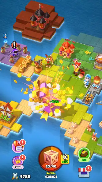 Play Merge.io - Island Kingdom as an online game Merge.io - Island Kingdom with UptoPlay