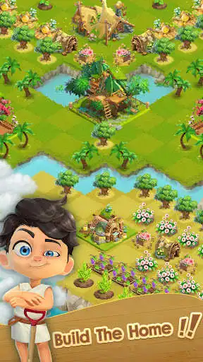 Play Merge Islands - Merge 3 Puzzle as an online game Merge Islands - Merge 3 Puzzle with UptoPlay