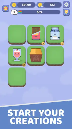 Play Merge Kawaii Food - Evolution & Clicker Game  and enjoy Merge Kawaii Food - Evolution & Clicker Game with UptoPlay