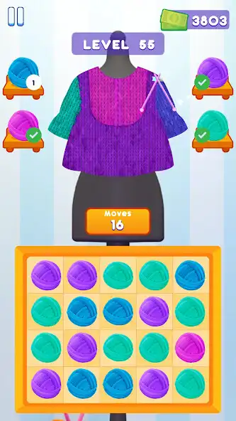 Play Merge Knit as an online game Merge Knit with UptoPlay