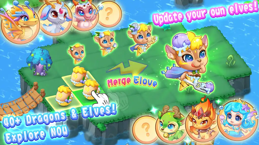 Play Merge Land - Dragon Legends  and enjoy Merge Land - Dragon Legends with UptoPlay