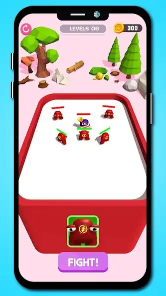 Play Merge Letter Rush! Super Fight as an online game Merge Letter Rush! Super Fight with UptoPlay