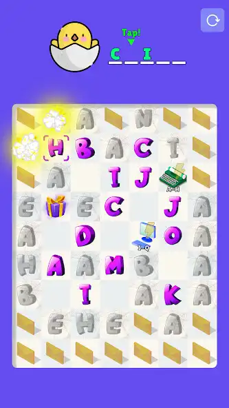 Play Merge Letters as an online game Merge Letters with UptoPlay