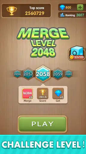 Play Merge Level 2048  and enjoy Merge Level 2048 with UptoPlay