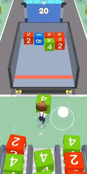Play Merge Loader: 2048 Game  and enjoy Merge Loader: 2048 Game with UptoPlay
