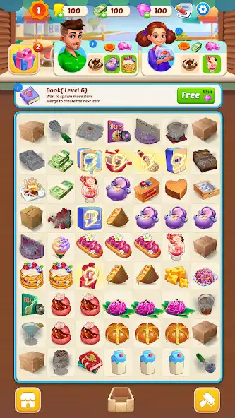 Play Merge Madness - Happy Cooking  and enjoy Merge Madness - Happy Cooking with UptoPlay