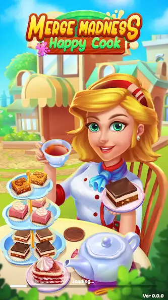 Play Merge Madness - Happy Cooking as an online game Merge Madness - Happy Cooking with UptoPlay