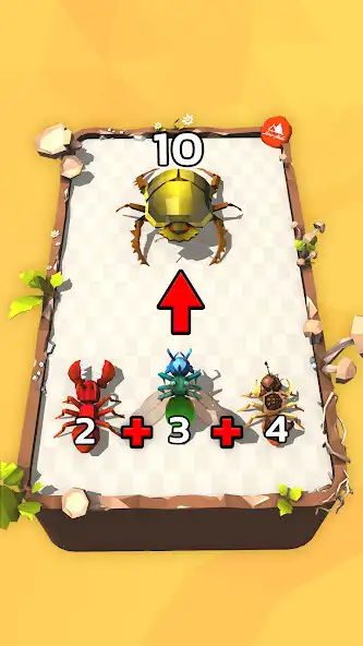 Play Merge Master: Ant Fusion Game as an online game Merge Master: Ant Fusion Game with UptoPlay